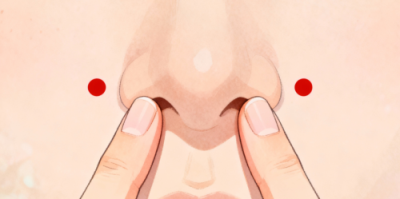 北京京通医院,穴位按摩迎香穴