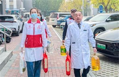 北京京通医院.京通医院党支部社区送爱心