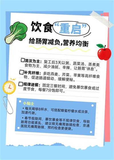 北京京通医院,京通医院饮食重启肠胃减负